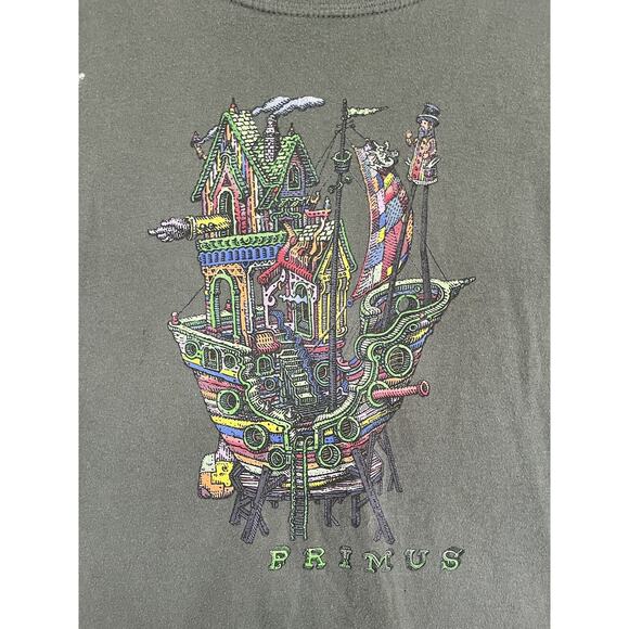 Primus Summer 2017 Band Tour Tee Shirt T-Shirt - Gildan Size L - Picture 6 of 6